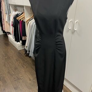 Elegant Black Sleeveless Dress